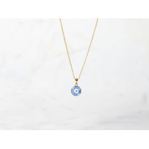 The Evil Eye Collection Pendant 8mm Lapis Blue Including Adjustable Necklace up to 45cm