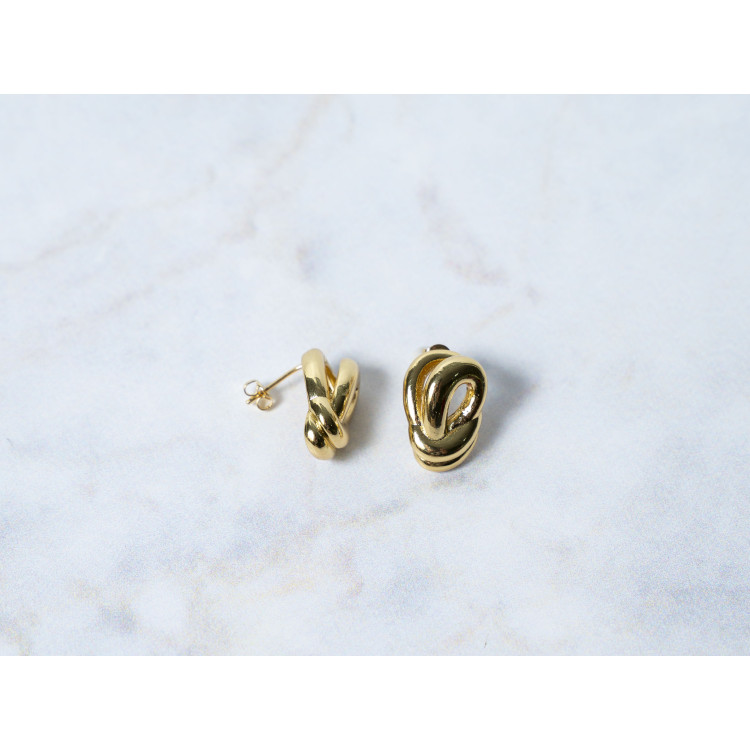 The Urban Earrings Collection Bold and Noble Non Tarnish Gold Colour