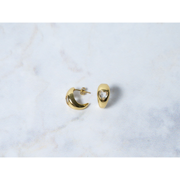 The Urban Earrings Collection Bold and Noble Non Tarnish Gold Colour