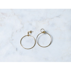 The Urban Earrings Collection Bold and Noble Non Tarnish Gold Colour