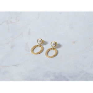 The Urban Earrings Collection Bold and Noble Non Tarnish Gold Colour