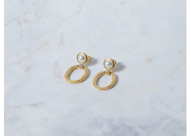 The Urban Earrings Collection Bold and Noble Non Tarnish Gold Colour