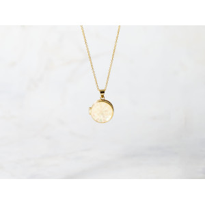 The Pendant Locket Collection Non Tarnish Gold Colour