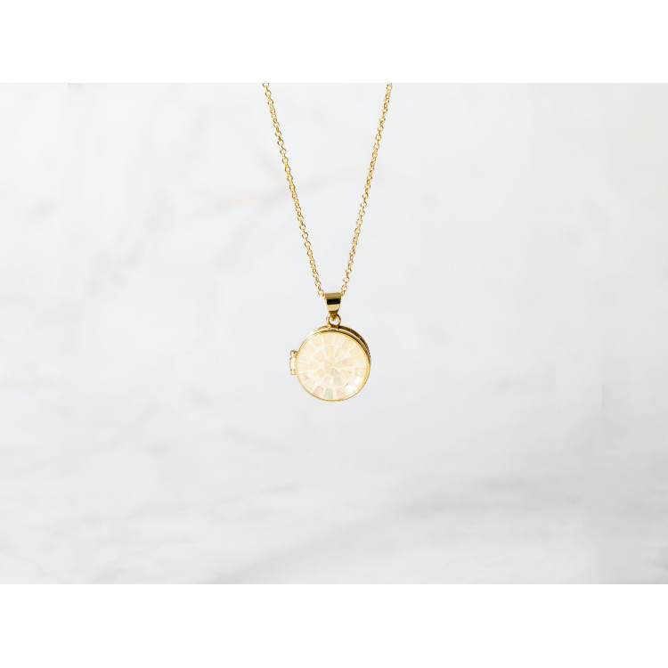 The Pendant Locket Collection Non Tarnish Gold Colour