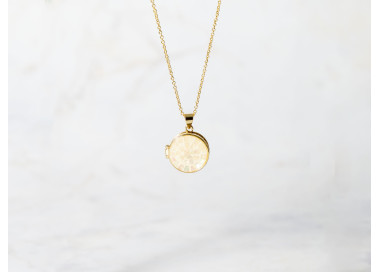 The Pendant Locket Collection Non Tarnish Gold Colour