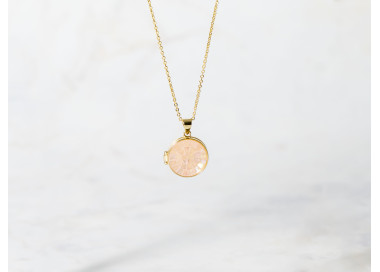 The Pendant Locket Collection Non Tarnish Gold Colour