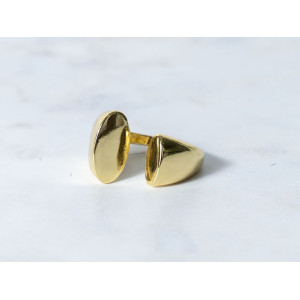 The Infinity Ring Collection Elegance and Chic Freesize Non Tarnish Gold Colour