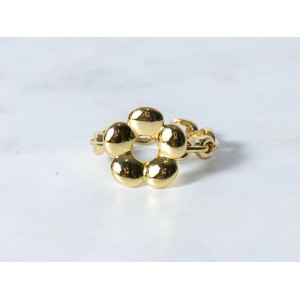 The Infinity Ring Collection Elegance and Chic Freesize Non Tarnish Gold Colour