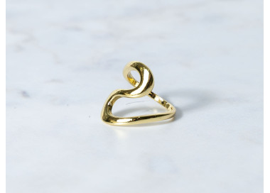 The Infinity Ring Collection Elegance and Chic Freesize Non Tarnish Gold Colour