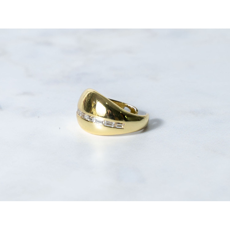 The Infinity Ring Collection Elegance and Chic Freesize Non Tarnish Gold Colour