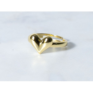 The Infinity Ring Collection Elegance and Chic Freesize Non Tarnish Gold Colour