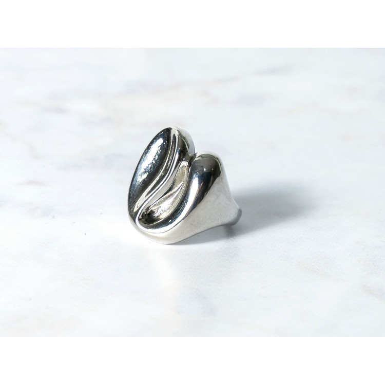 The Infinity Ring Collection Elegance and Chic Freesize Non Tarnish Silver Colour