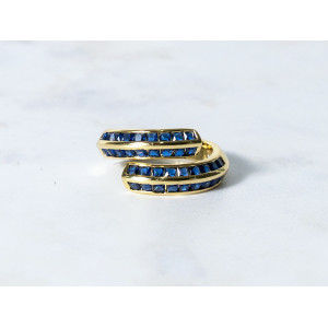 The Infinity Ring Collection Elegance and Chic Freesize Non Tarnish Gold Colour