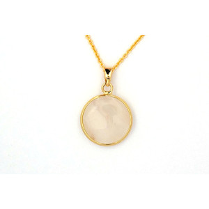 The Moon Collection Pendant 10mm Nude Pearl Including Adjustable Necklace up to 45cm