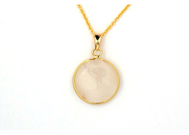 The Moon Collection Pendant 10mm Nude Pearl Including Adjustable Necklace up to 45cm