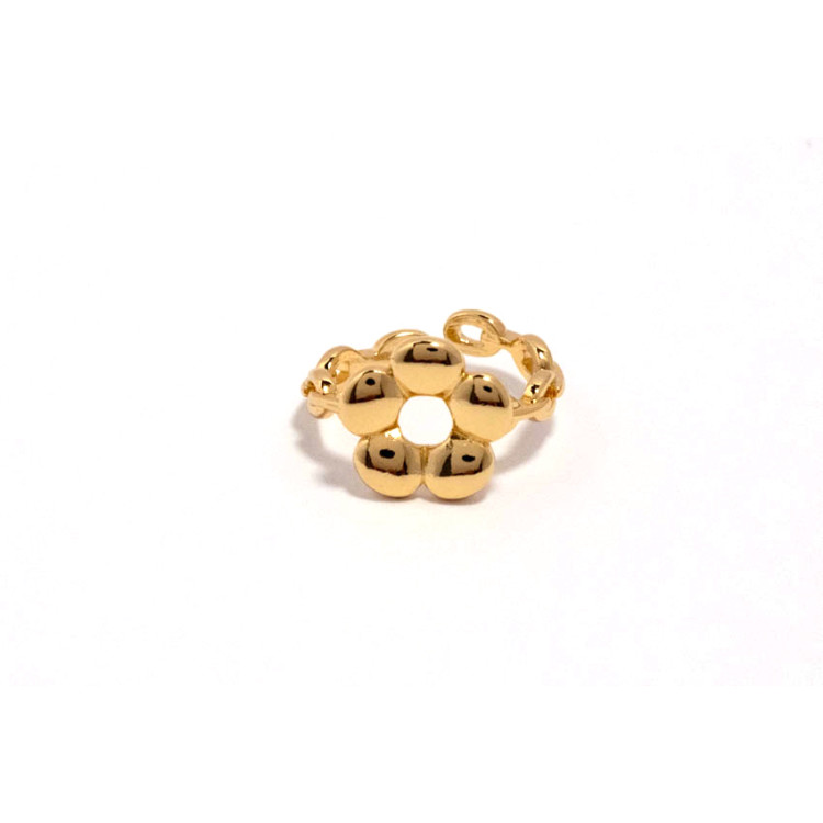 The Infinity Ring Collection Elegance and Chic Freesize Non Tarnish Gold Colour