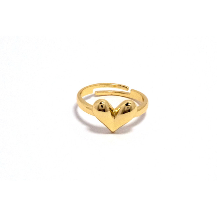 The Infinity Ring Collection Elegance and Chic Freesize Non Tarnish Gold Colour