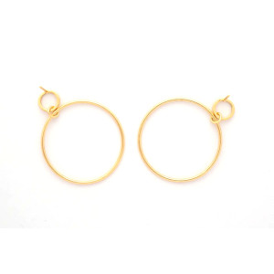 The Urban Earrings Collection Bold and Noble Non Tarnish Gold Colour