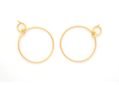 The Urban Earrings Collection Bold and Noble Non Tarnish Gold Colour