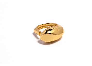 The Infinity Ring Collection Elegance and Chic Freesize Non Tarnish Gold Colour