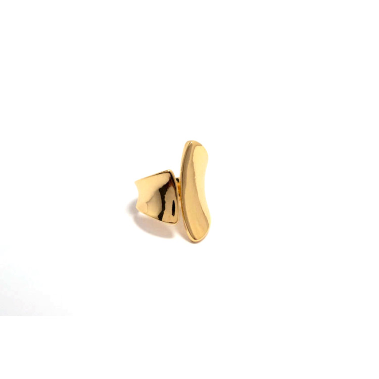 The Infinity Ring Collection Elegance and Chic Freesize Non Tarnish Gold Colour