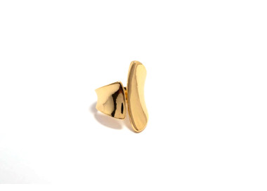 The Infinity Ring Collection Elegance and Chic Freesize Non Tarnish Gold Colour