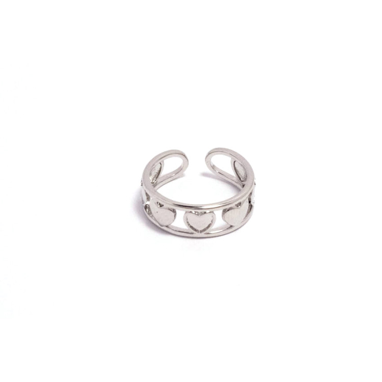 The Infinity Ring Collection Elegance and Chic Freesize Non Tarnish Silver Colour The Infinity Ring Collection Elegance and Chic Freesize Non Tarnish Silver Colour