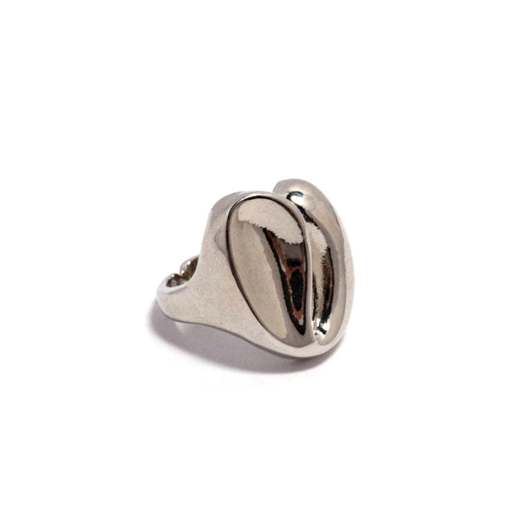 The Infinity Ring Collection Elegance and Chic Freesize Non Tarnish Silver Colour