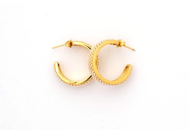 The Urban Earrings Collection Bold and Noble Non Tarnish Gold Colour