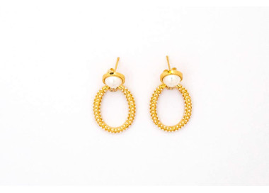 The Urban Earrings Collection Bold and Noble Non Tarnish Gold Colour