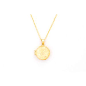 The Pendant Locket Collection Non Tarnish Gold Colour