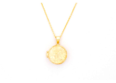 The Pendant Locket Collection Non Tarnish Gold Colour