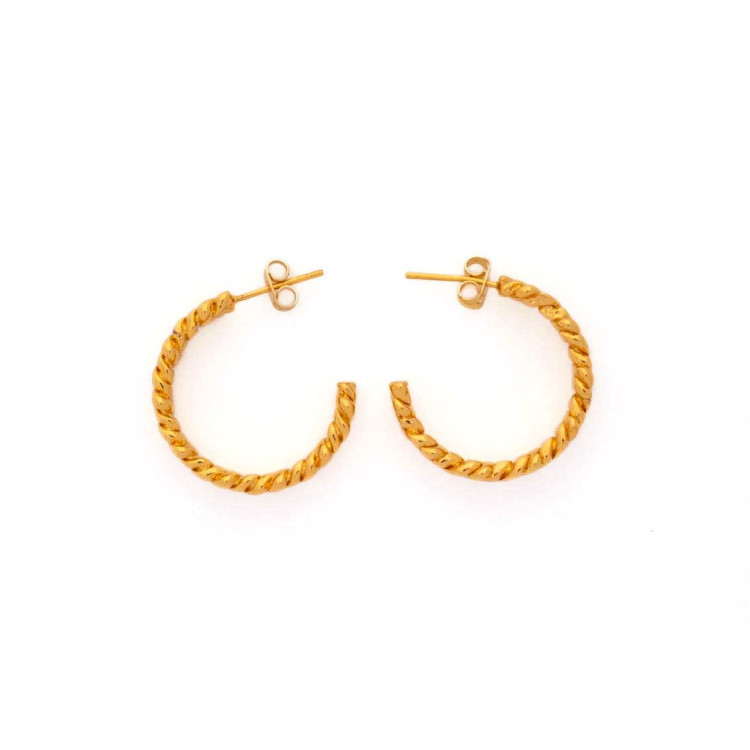 The Urban Earrings Collection Bold and Noble Non Tarnish Gold Colour