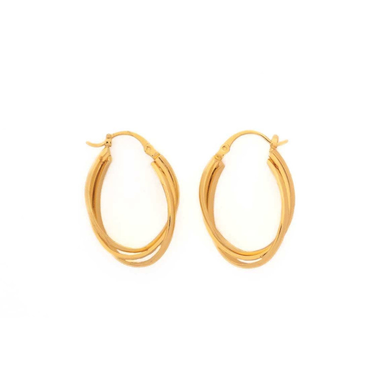 The Urban Earrings Collection Bold and Noble Non Tarnish Gold Colour