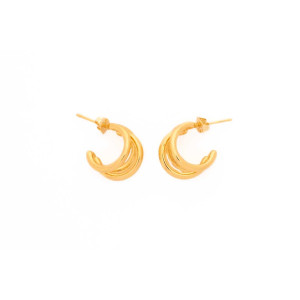 The Urban Earrings Collection Bold and Noble Non Tarnish Gold Colour