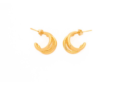 The Urban Earrings Collection Bold and Noble Non Tarnish Gold Colour