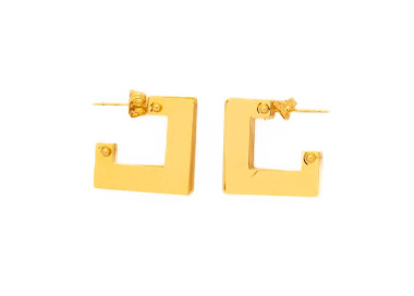 The Urban Earrings Collection Bold and Noble Non Tarnish Gold Colour