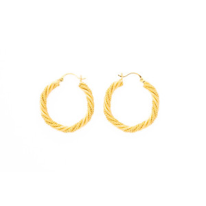 The Urban Earrings Collection Bold and Noble Non Tarnish Gold Colour