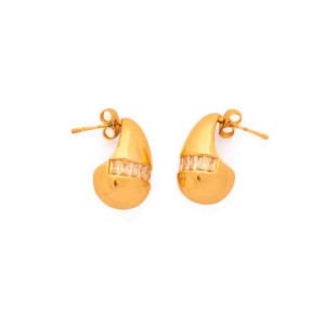 The Urban Earrings Collection Bold and Noble Non Tarnish Gold Colour