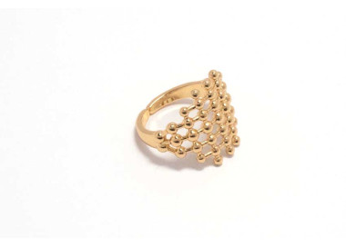 The Infinity Ring Collection Elegance and Chic Non Tarnish Gold Colour