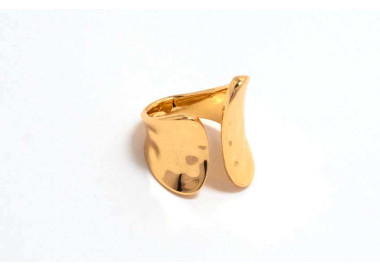 The Infinity Ring Collection Elegance and Chic Non Tarnish Gold Colour