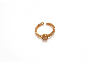 The Infinity Ring Collection Elegance and Chic Non Tarnish Gold Colour