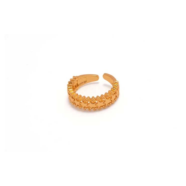 The Infinity Ring Collection Elegance and Chic Non Tarnish Gold Colour