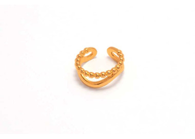 The Infinity Ring Collection Elegance and Chic Non Tarnish Gold Colour