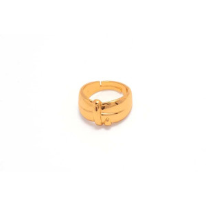 The Infinity Ring Collection Elegance and Chic Non Tarnish Gold Colour