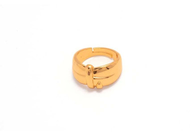 The Infinity Ring Collection Elegance and Chic Non Tarnish Gold Colour