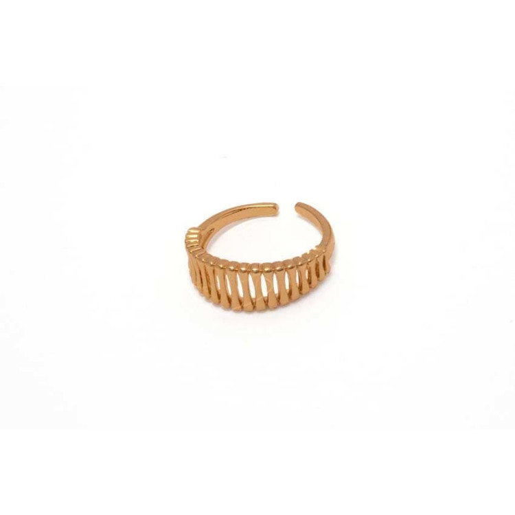 The Infinity Ring Collection Elegance and Chic Non Tarnish Gold Colour