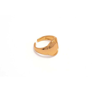 The Infinity Ring Collection Elegance and Chic Non Tarnish Gold Colour