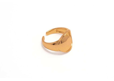 The Infinity Ring Collection Elegance and Chic Non Tarnish Gold Colour