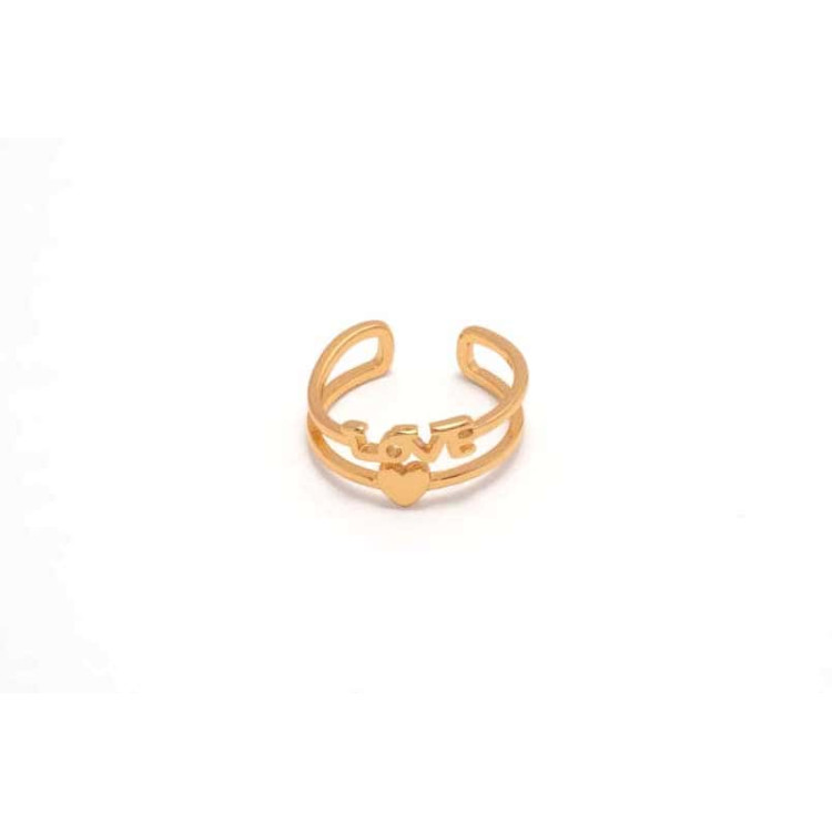 The Infinity Ring Collection Elegance and Chic Non Tarnish Gold Colour